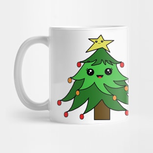 Cute Christmas Tree Lady Mug